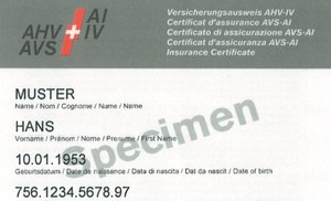 Nouveau certificat d’assurance AVS/AI, 2008