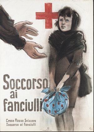 Croix-Rouge suisse, aide aux enfants 1942 (affiche). 