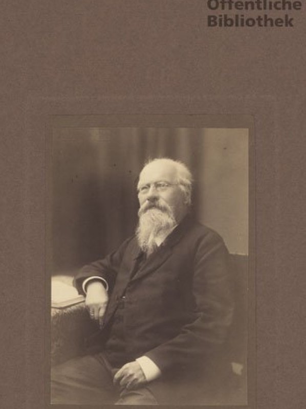 Université de Bâle, AN VI 67:73 : Portrait de Hermann Kinkelin, 1910